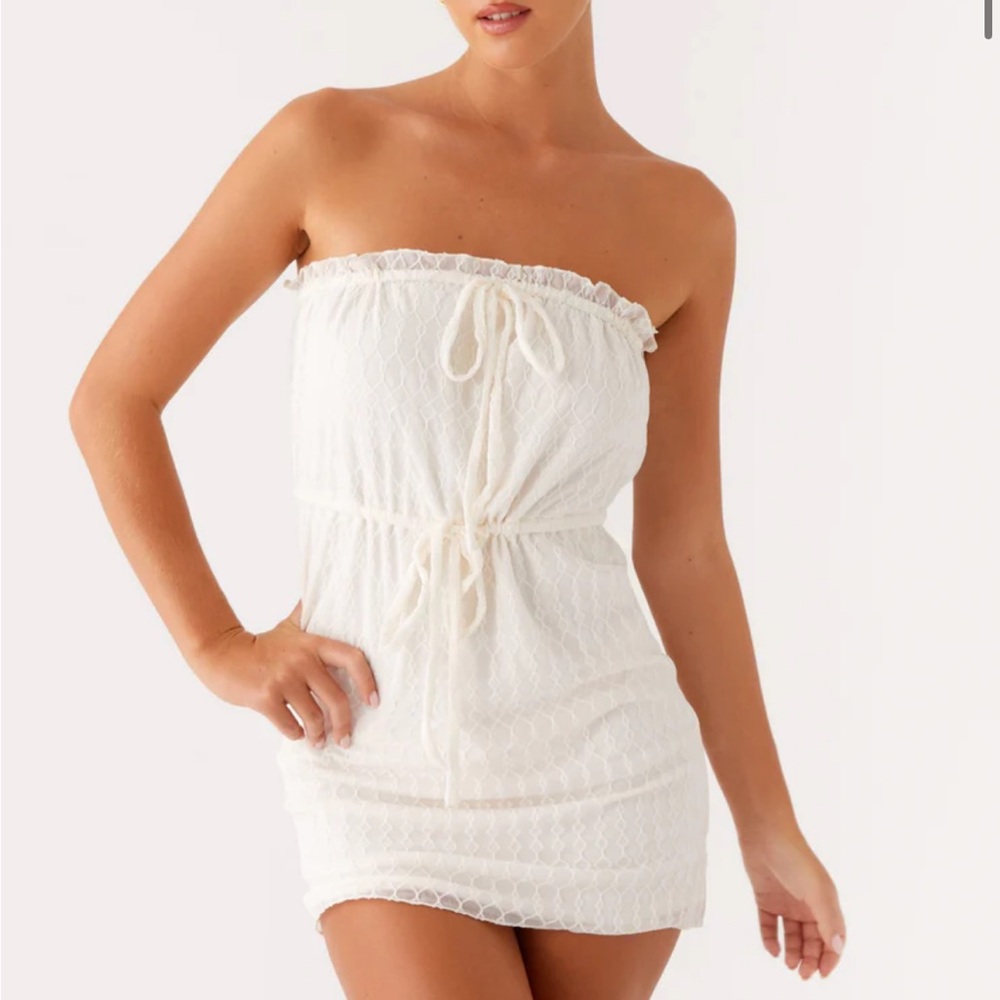 Peppermayo Exclusive - Alina Mini Dress - Ivory